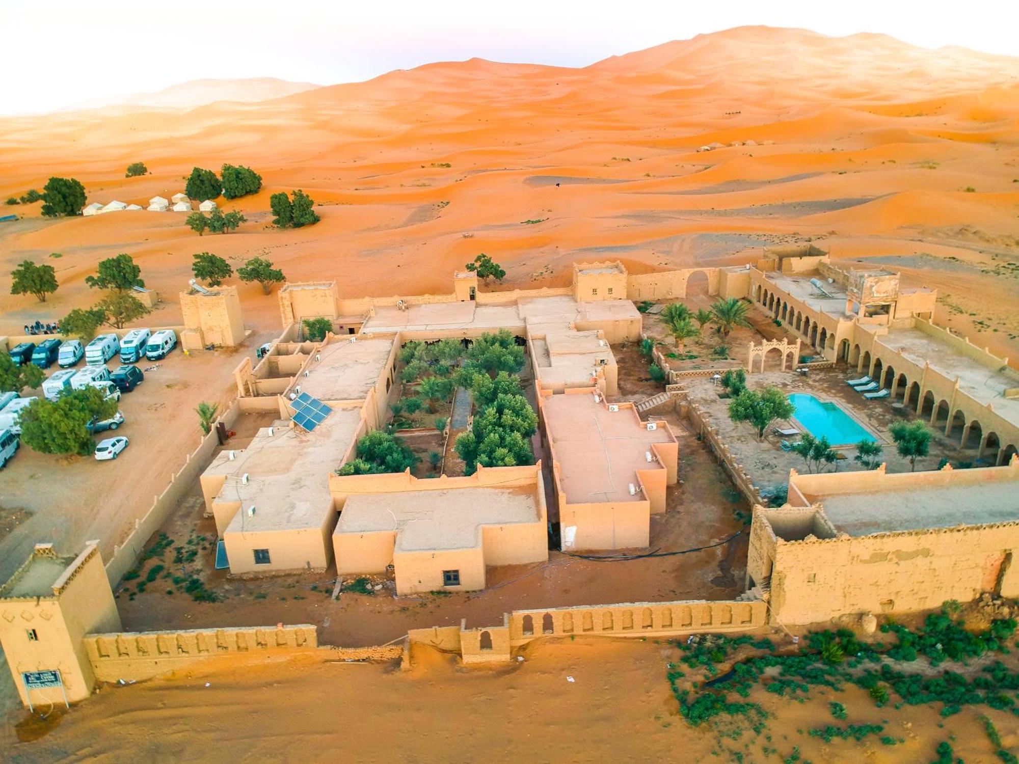 Kasbah Erg Chebbi Hotell Merzouga Exteriör bild